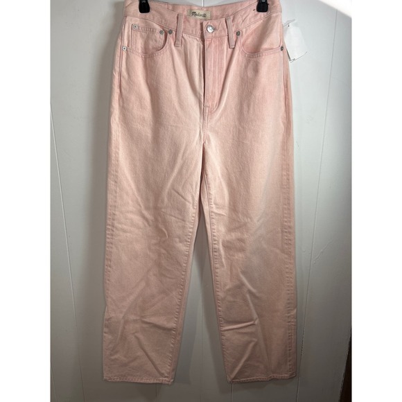 Madewell Pink Flare & Wide Leg Jeans - Picture 4 of 10